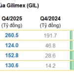 Q4 Profits Skyrocket 818%, Yet Gilimex’s Operating Cash Flow Remains Negative at Nearly 700 Billion